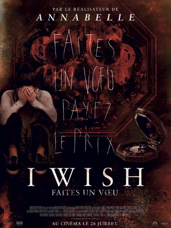Affiche du film I Wish – Faites un vu (2017) de John R. Leonetti. Voir I Wish – Faites un vu en streaming / torrent sur meilleurs-films.fr